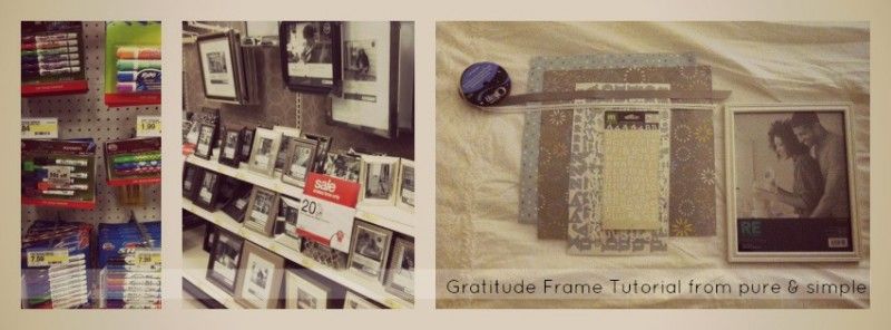 Gratitude Frame Tutorial | Frame, Pure simple, Simple