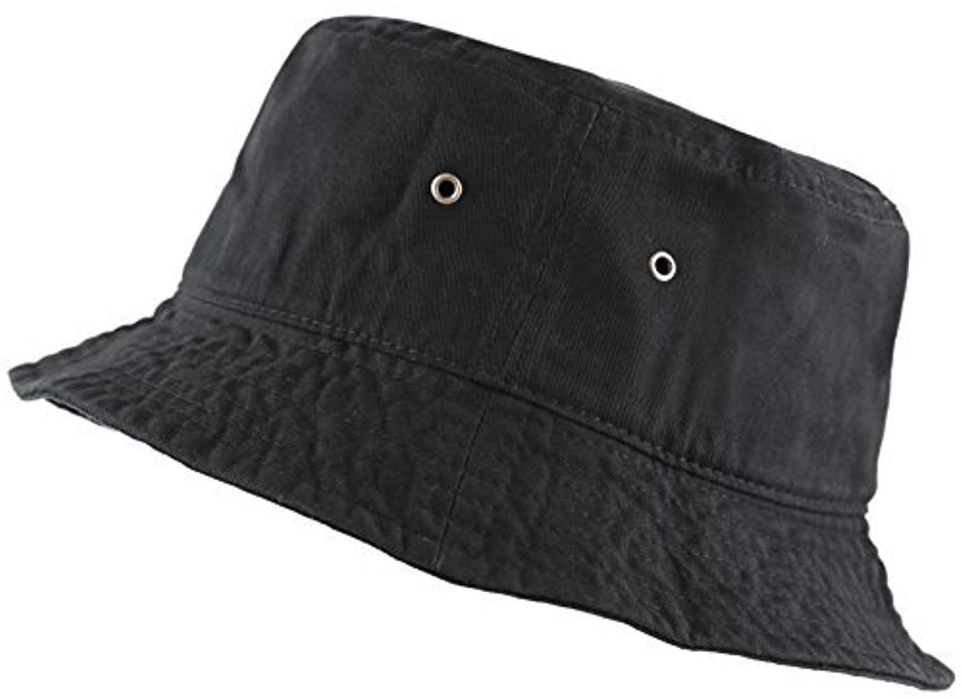 The Hat Depot 300N Unisex 100/% Cotton Packable Summer Travel Bucket Beach Sun Hat
