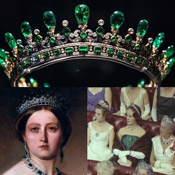 #Queen #Victoria #Fife #emerald #tiara #jewellery #history | Royal ...