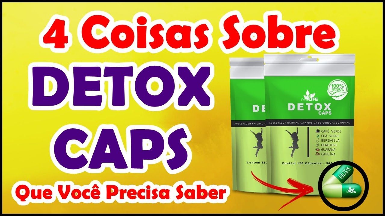 detox caps emagrece mesmo