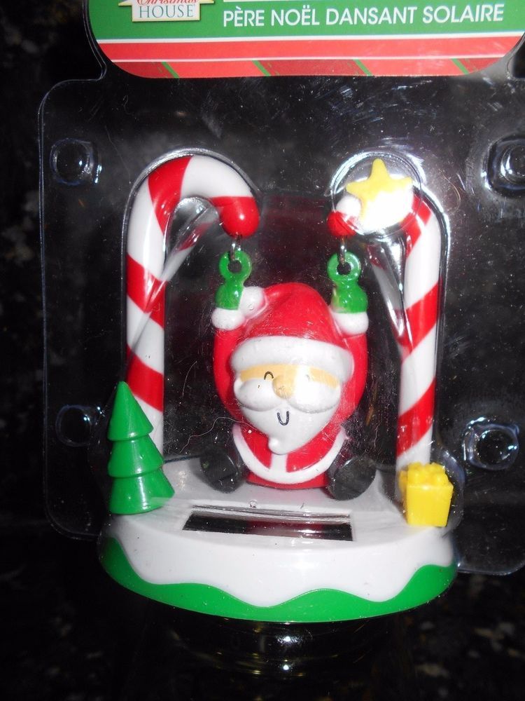 Santa Poop Holiday Christmas Solar Dancer