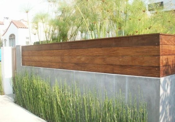 25+ beste konkrete Fechten Design-Ideen für Backyard Remodeling Plan - Wohn Design #backyardremodel