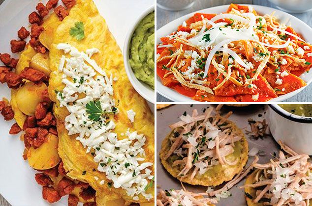 Si del desayuno a la comida pasará un largo periodo de tiempo, anímate a preparar estas recetas de desayunos llenadores y riquísimos, ¡no pasarás hambre! The post 10 recetas de desayunos llenadores para no pasar hambre appeared first on Cocina Vital. Tex Mex Recipes, Mexican Food Recipes, Ethnic Recipes, Breakfast For Kids, Martha, Tacos, Brunch, Yummy Food, Menu