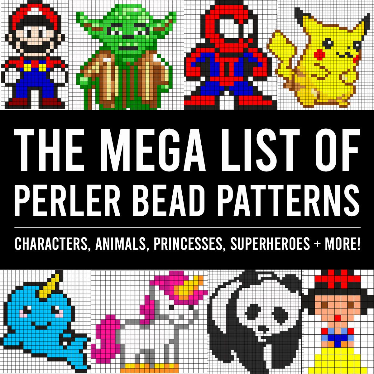 The giant list of perler bead patterns fuse beads melty beads Artofit The giant list of perler bead patterns fuse beads melty beads Artofit