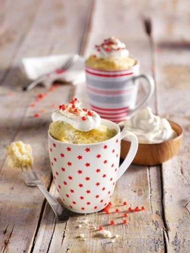 Mandel-Buttermilch-Mug-Cakes #mugcake