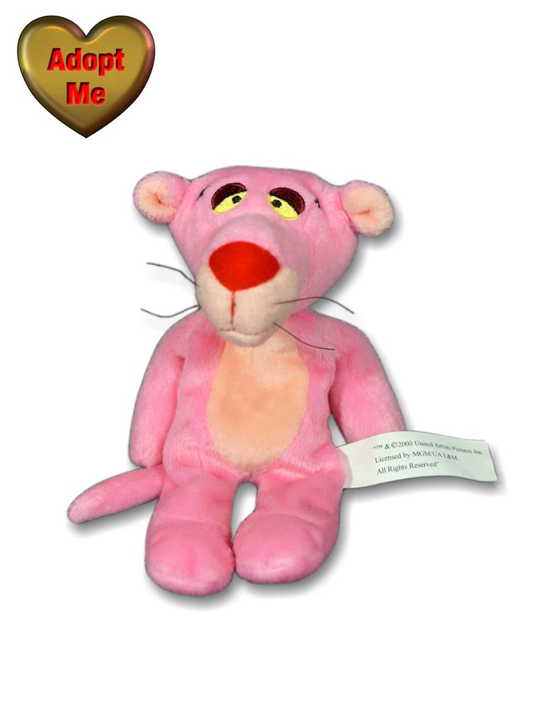 pink panther teddy bear