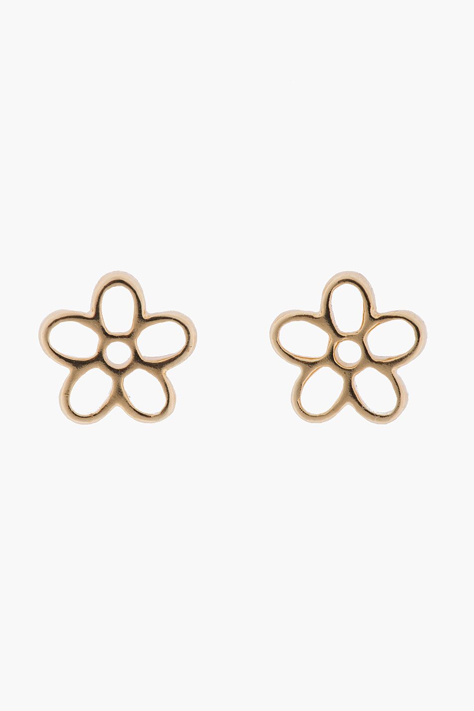 Marc By Jacobs Gold Cut Out Daisy Stud Earrings Clothes Marc By Jacobs Gold Cut Out Daisy Stud Earrings