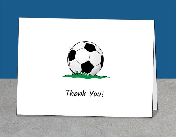 thank you coach card soccer mentor team or player gift thank you card for coach