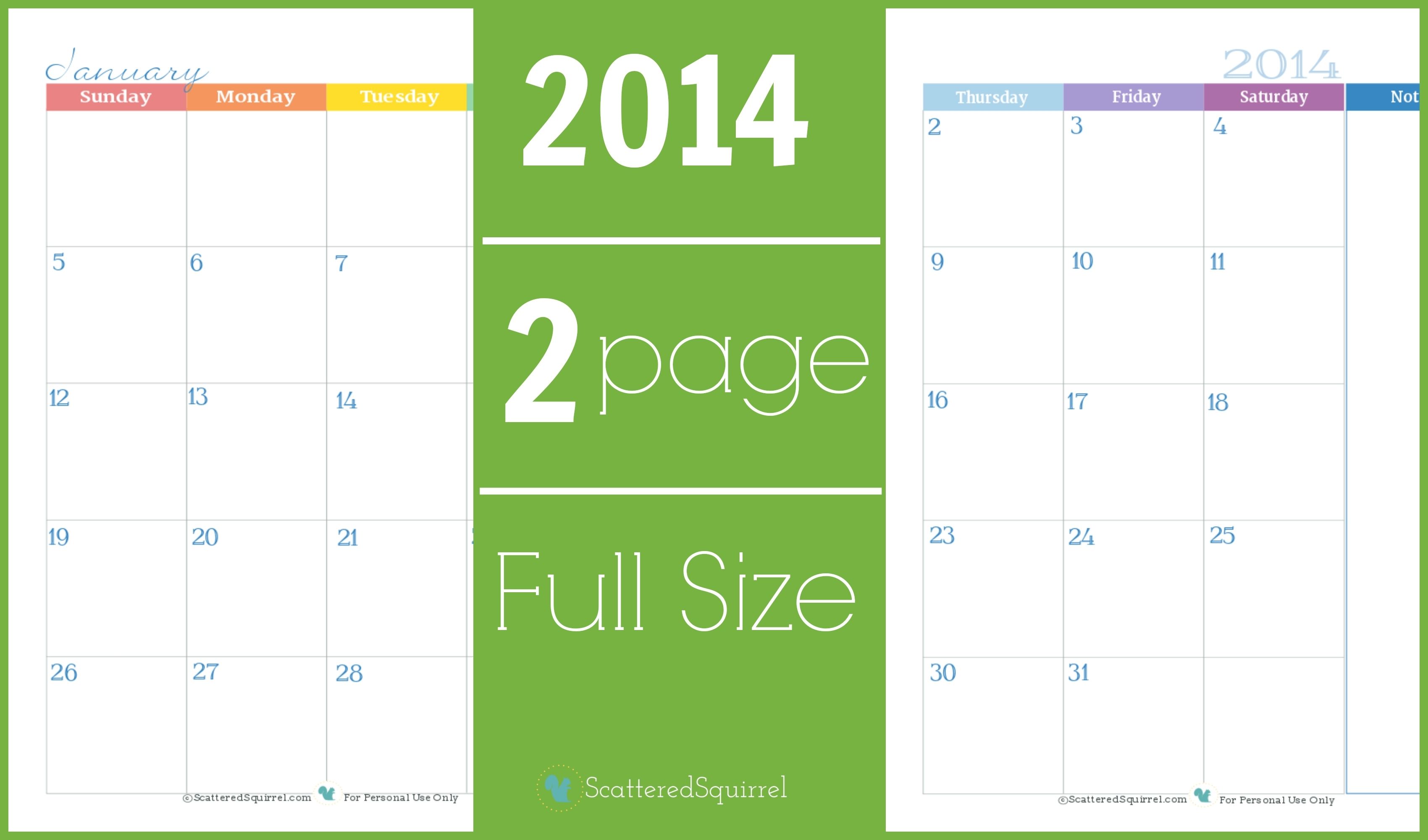 Printable Calendar Scattered Squirrel Calendar Printables Monthly Calendar Printable Monthly Calendar Template scattered squirrel 2021 calendar