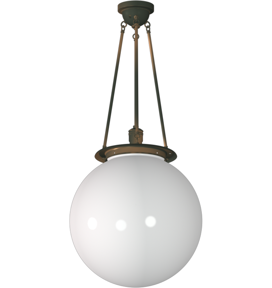 Classic Globe Pendant HOOD Item A1445 Ceiling Fixtures, Ceiling