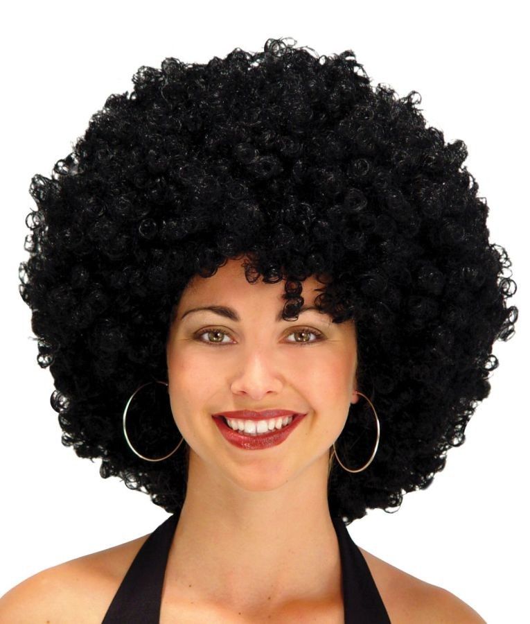70s Funky Afro Wig Costume Accessory Adult Halloween
