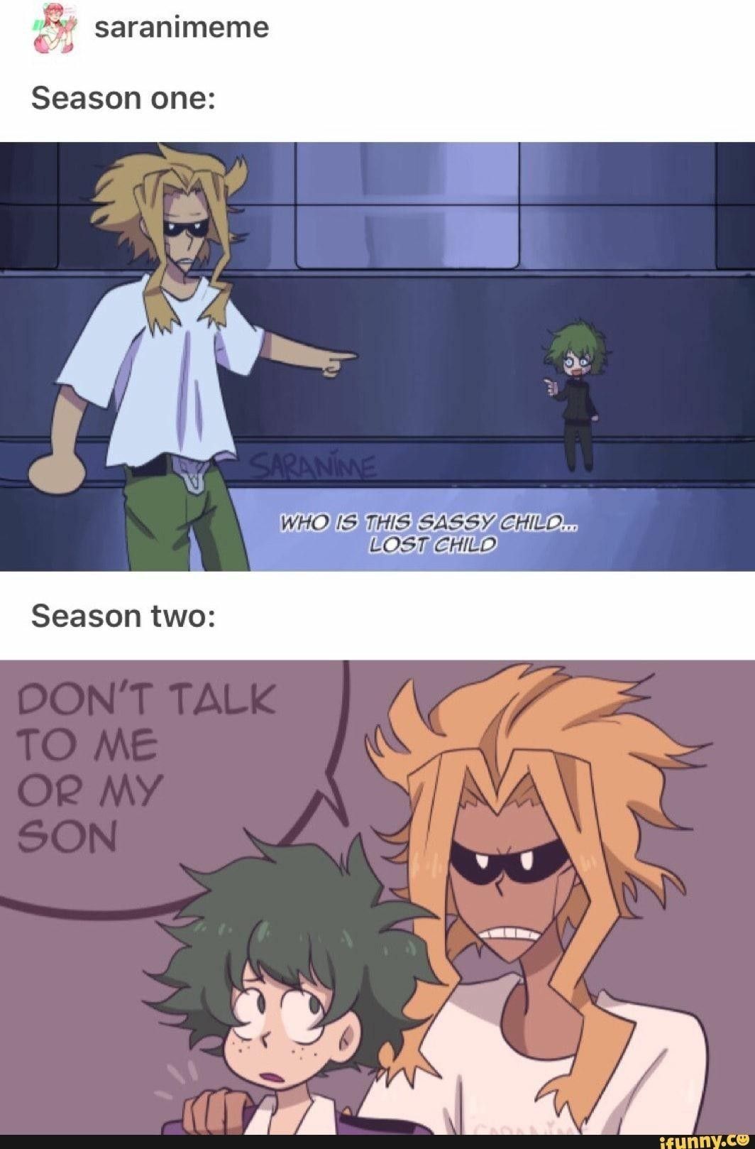 Bnha All Might and Midoriya Boku No Hero Academia Funny, Buko No Hero ...