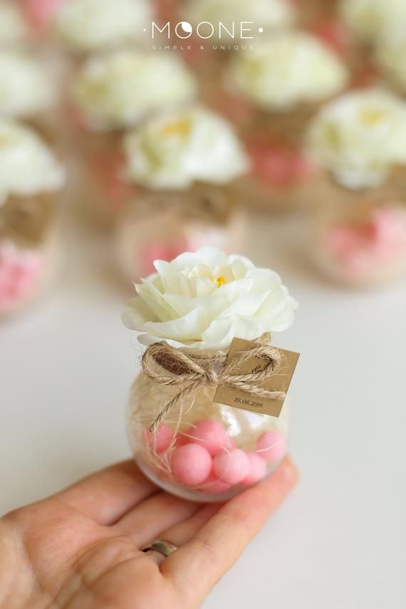 10pcs Blush Wedding Favors Candy Favors Wedding Favors For Etsy Creative Wedding Favors Wedding Gifts For Guests Diy Wedding Favors