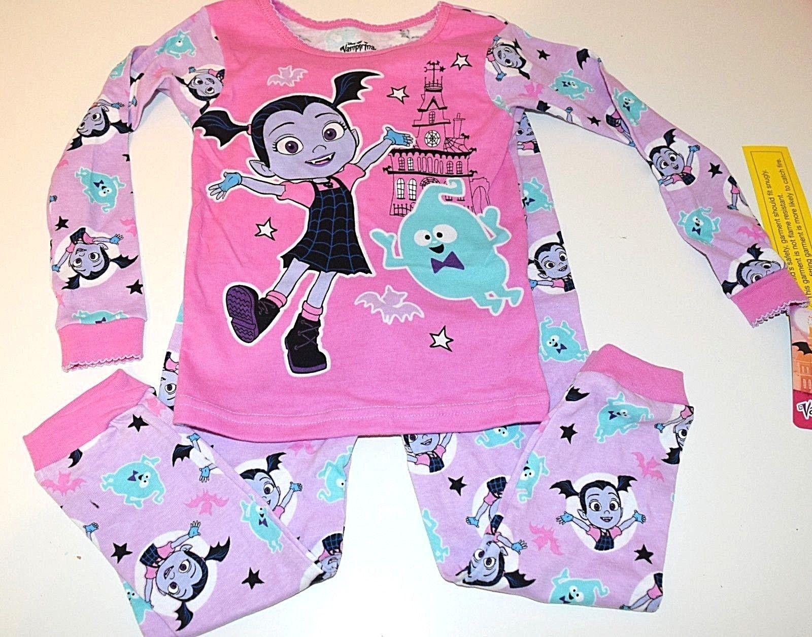 NEW!!! Disney Vampirina 2 PC Pajamas Girls Toddler 3T.