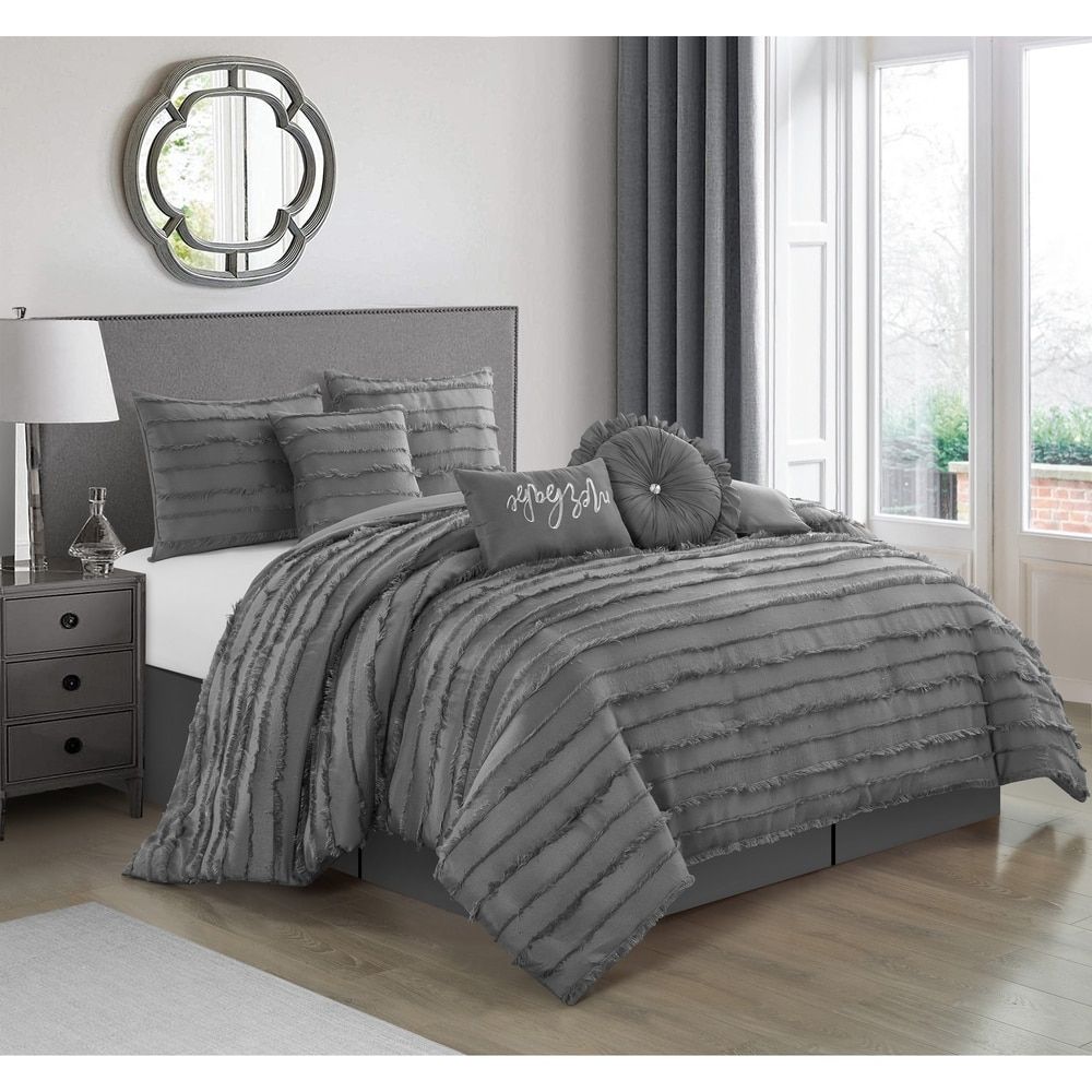 Comforter Sets Grey King Grey Comforter Sets, California King Gray Bedding