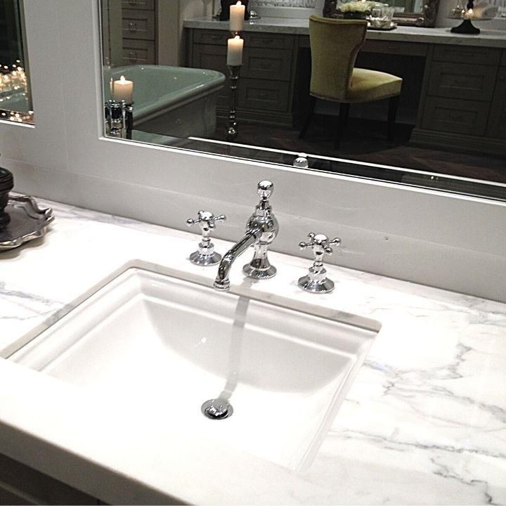 Canterbury-X Widespread Faucet With Pop-up Drain Assembly Two Cross-X Style Handles Traditional Bathroom Faucet - Polished Chrome
