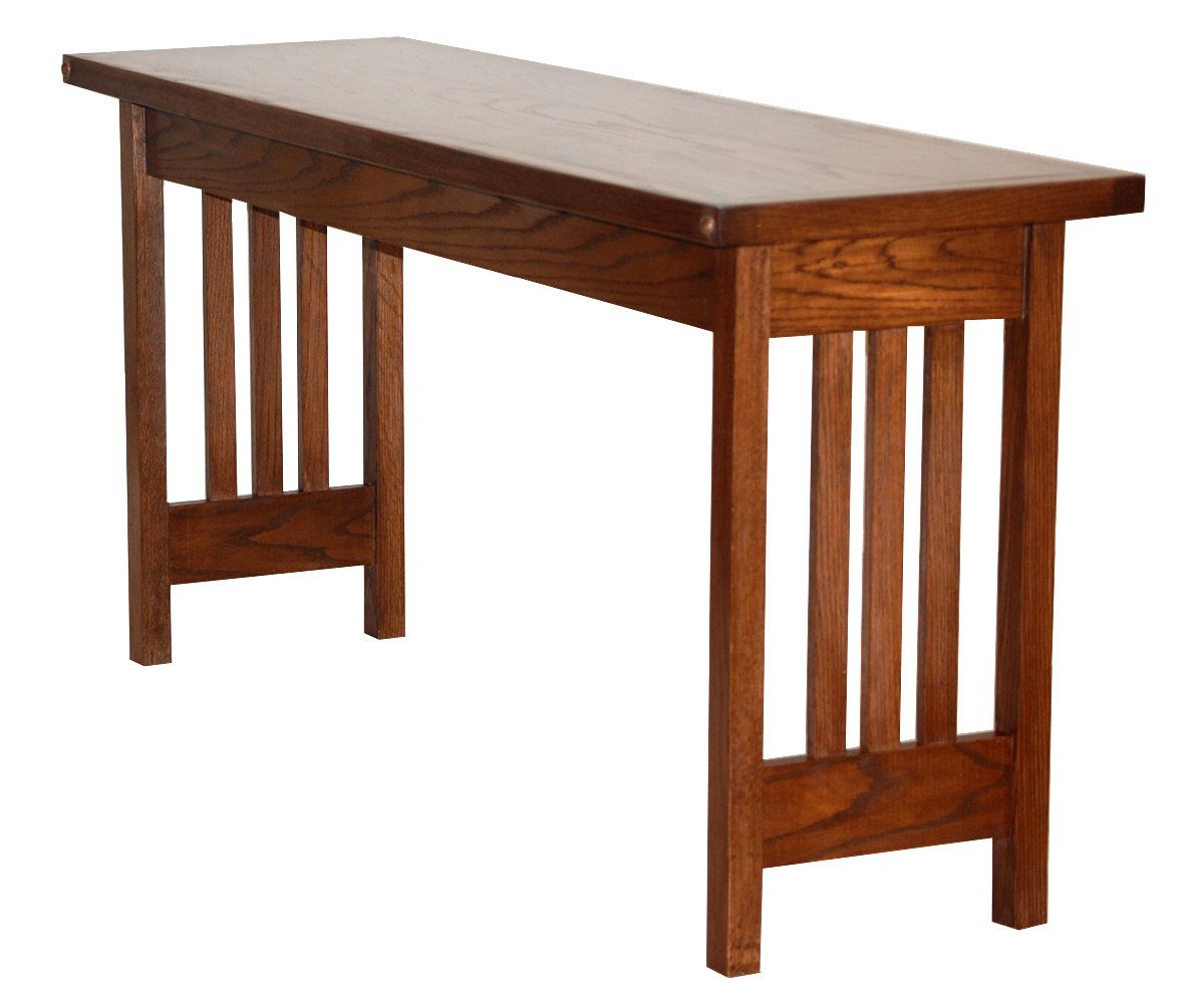 Console Table In Mission Style Inspiration Furniture Console Table In Mission Style