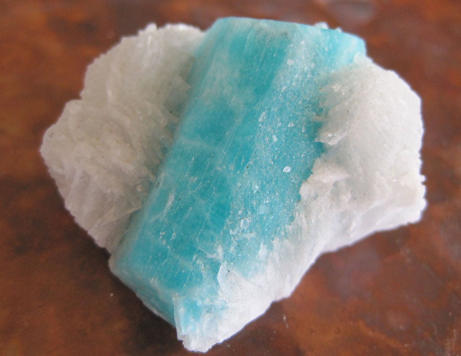 Amazonite Mineral Specimen Raw Rough Natural Organic Colorado