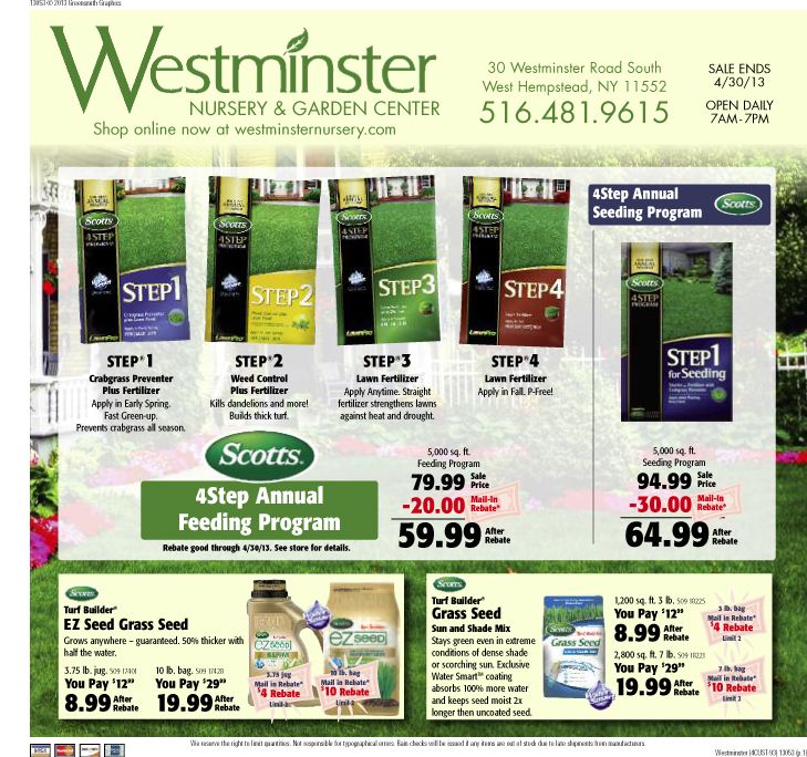 Coupons and Specials Westminster Nursery & Garden Center Weeds in Coupons and Specials Westminster Nursery & Garden Center Weeds in