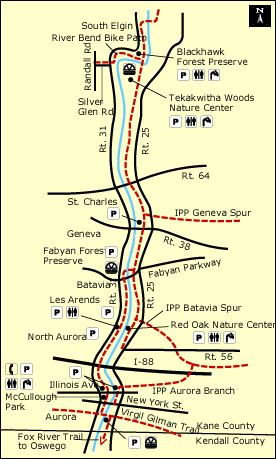 Fox River Watershed Map Map Kenosha Joliet