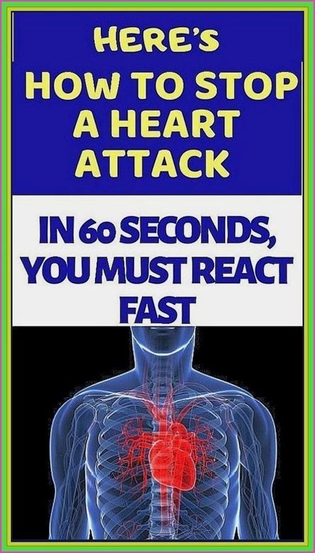 Here’s How To Stop A Heart Attack In 60 Seconds, You Must React Fast