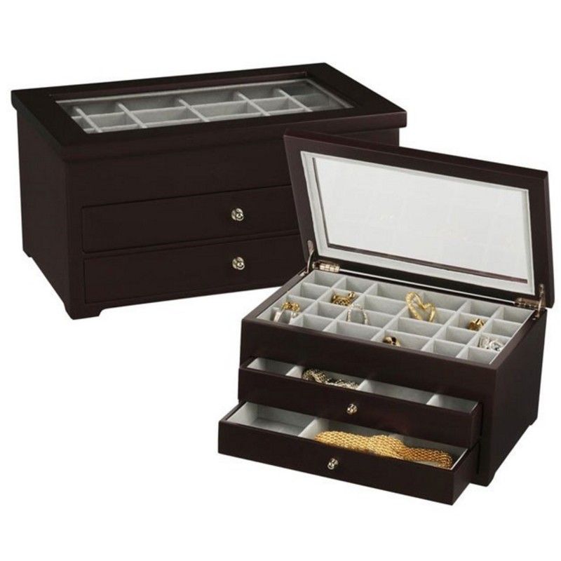 Chiarra Espresso Ring Box Only 78 50 Plus Free Shipping Jewelry Chiarra Espresso Ring Box Only 78 50 Plus Free Shipping Earring Jewelry