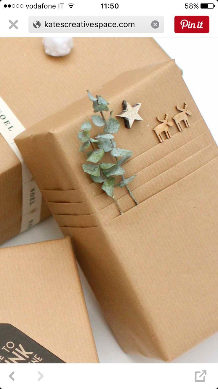 Geschenke schön verpacken mit Kraftpapier | MrsBerry Familien-Reiseblog | Über das Leben und Reisen mit Kind