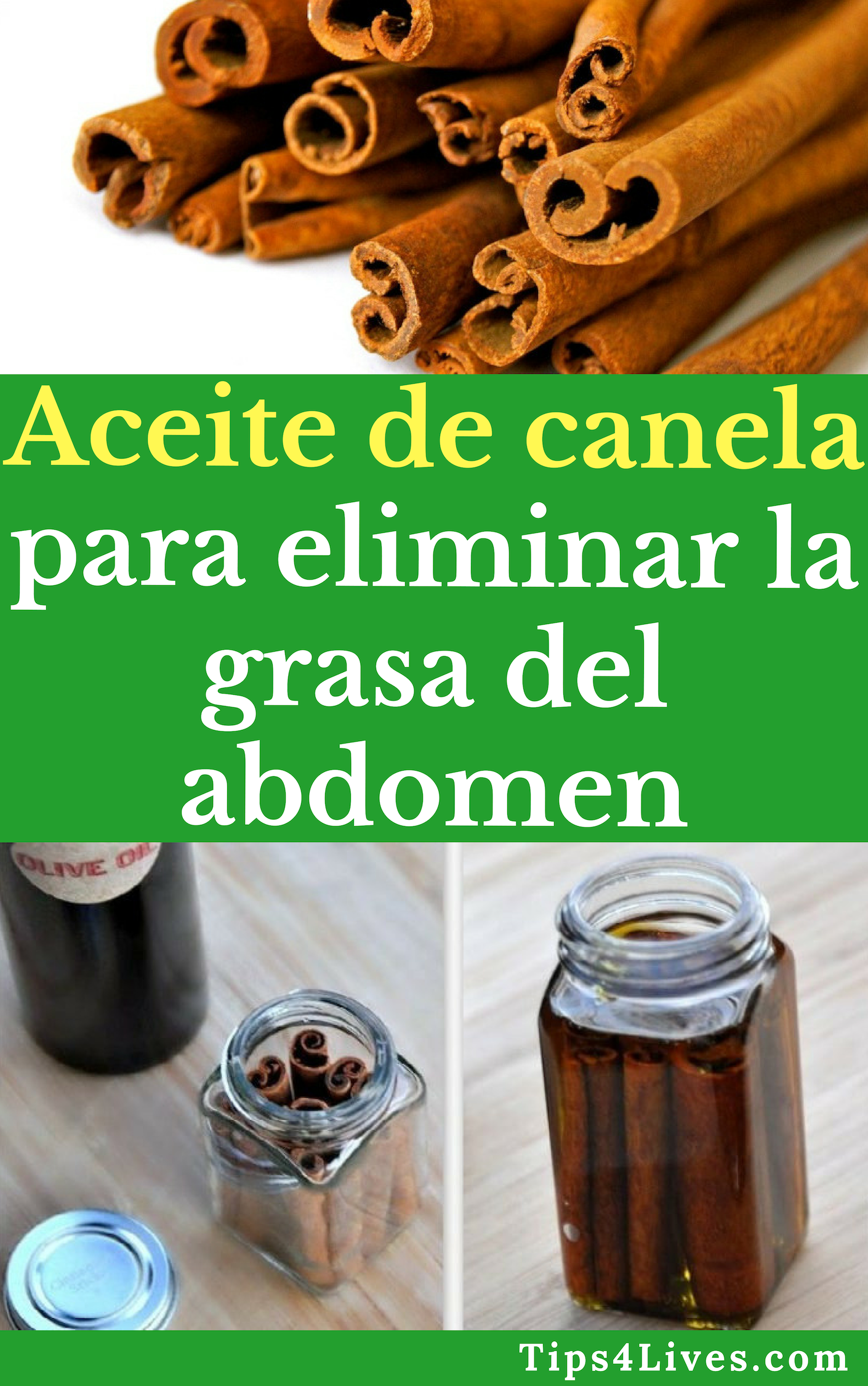 Aceite con canela para adelgazar Aceite con canela para adelgazar
