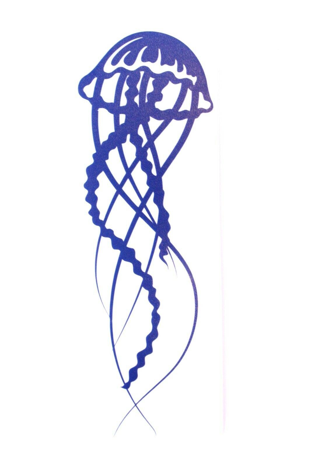 Navy jelly fish ocean animal hawaii vinyl decal car truck etsy