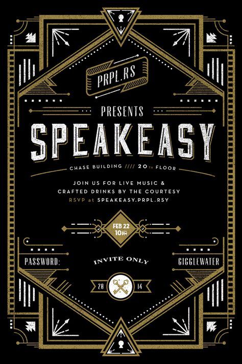 Speakeasy Invite Rejected Version By Frank Rodriguez Chalk Chalk