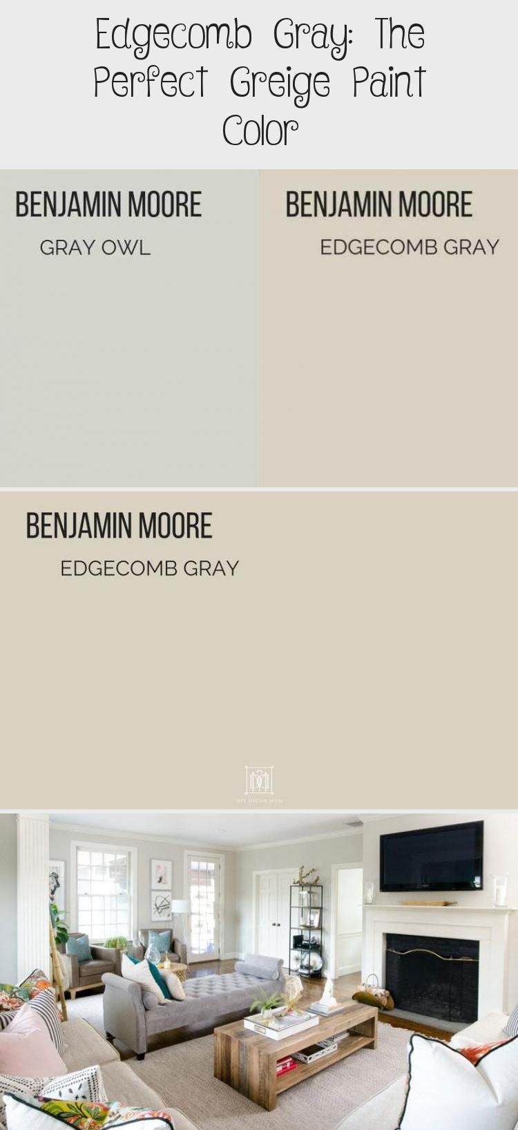 Edgecomb Gray: The Perfect Greige Paint Color in 2020 ...