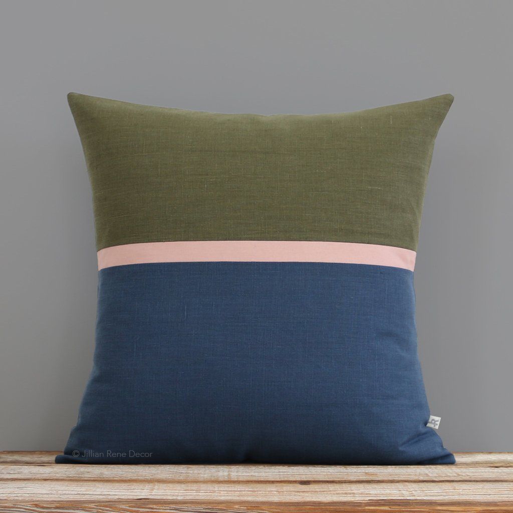 Pin on Pillow Blush Horizon Line Pillow Cover with