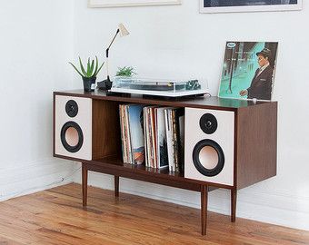 Mid Century Modern Painted Black And Walnut Six Drawer Low Dresser Handcrafted Walnut Mid Century Hifi Console Sideboard Bluetooth Stereo Cabinet Do Not Purchase Special Pre Order Price 1695
