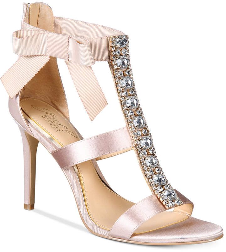 badgley mischka shoes with bow