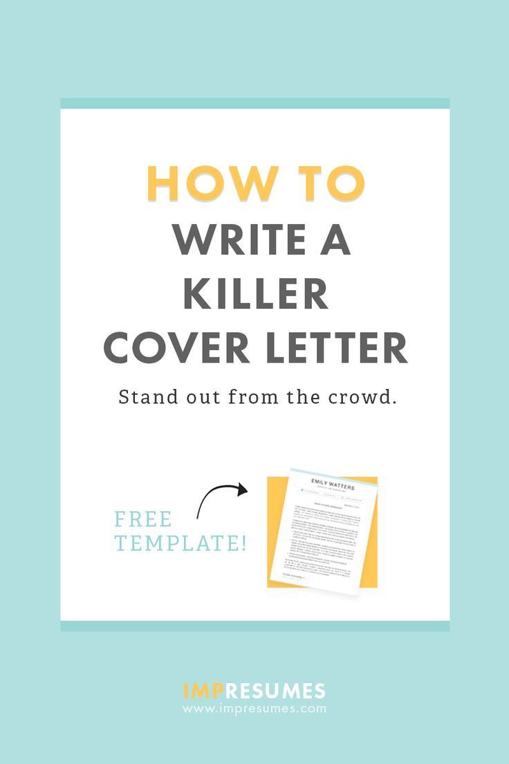 how to write a killer cover letter cover letter example with free template stand - Stand Out Cover Letter how to write a killer cover letter cover letter example with free template stand - Stand Out Cover Letter