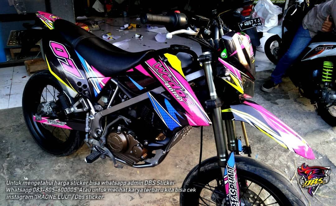 Desain Stiker Motor Klx Cutting Sticker