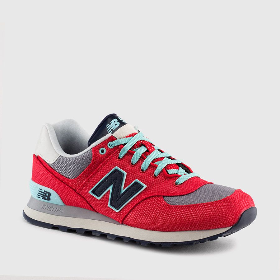 New Balance Women's 574 Leather (Winter Harbor) | Lace New Balance Women's 574 Leather (Winter Harbor) | Lace