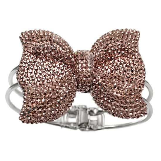Brown Glitter Large Bow Hinged Bracelet Fashion Bracelets, Fashion Jewelry, Beyonce Flawless, Hinged Bracelet, Large Bow, Big Earrings, Radiance, Hinges, Sale Items