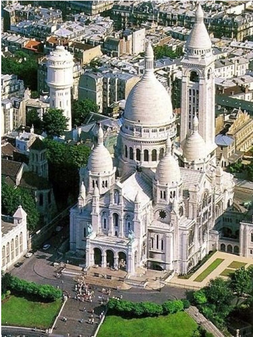 Basílica del sagrado corazón ( París ) | Paris tourist places, Paris