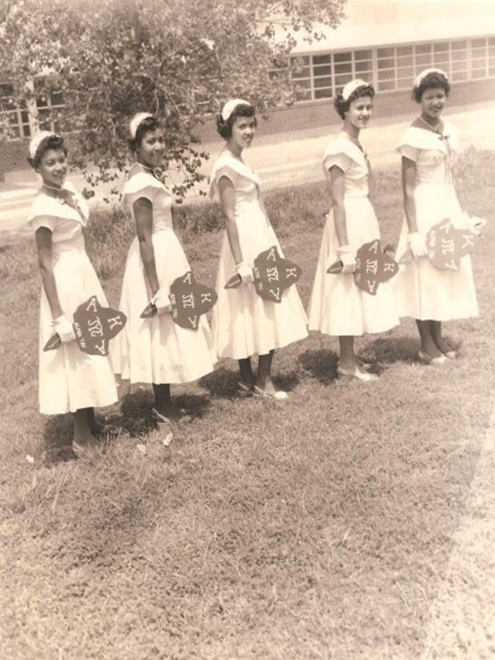Vintage Texas College Alpha Kappa Alpha Sorority Pretty