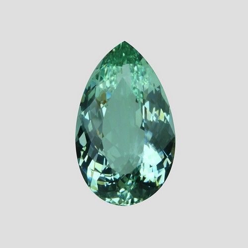 AQ0583 : 12.91ct Aquamarine Green Aquamarine, Aquamarine Gemstone, Ideal Shape, Seafoam Green, Sea Foam, Compliments, Latest Trends, Gemstones, Beautiful