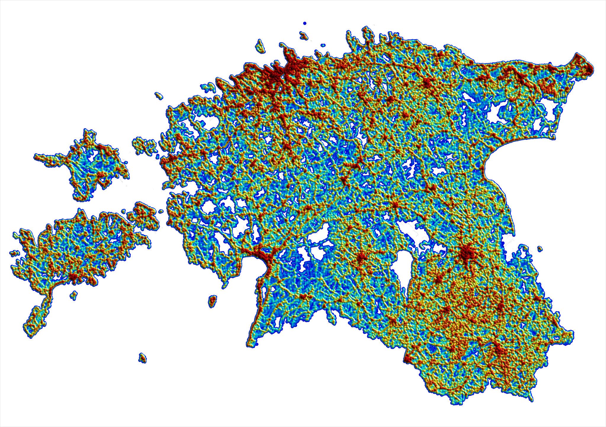 https://flic.kr/p/2nX66QC | Widths of roads represented by raster color. Estonia. #30DayMapChallenge 07.11.22 Raster | Widths of roads represented by raster color. Estonia. #30DayMapChallenge 07.11.22 Raster Speed limits: flic.kr/p/2mKFypn ingo-valgma.blogspot.com/search/label/30DayMapChallenge www.flickr.com/groups/30daymapchallenge/ It's not real life, it's open data Open Data, Estonia, Limits, Roads, Real Life, Speed, Flickr, Label, Map