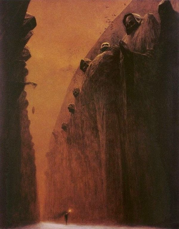 終焉の画家 ズジスワフ ベクシンスキー が描く滅びの世界が恐ろしくも美しい ベクシンスキー シュールなアート 怖いアート 終焉の画家 ズジスワフ ベクシンスキー が描く滅びの世界が恐ろしくも美しい ベクシンスキー シュールなアート 怖いアート