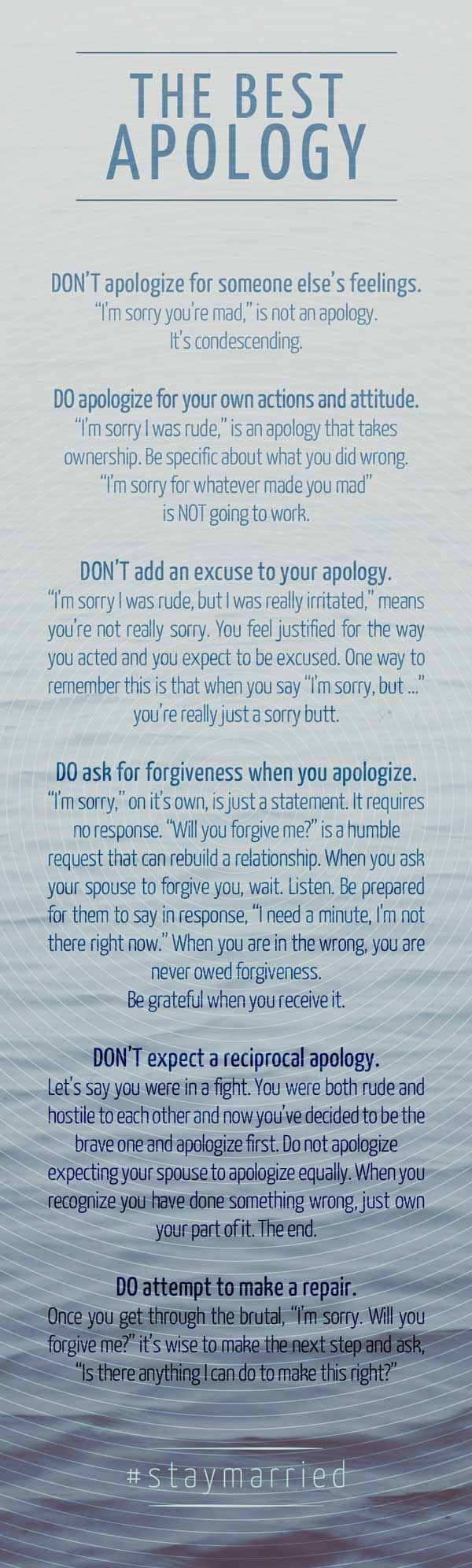 Things to say to apologize to your boyfriend