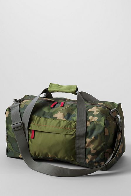 Camo Print Packable Duffel Bag From Lands End Pinterest Camo Print Packable Duffel Bag From Lands End