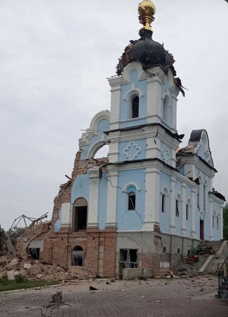 На Донеччині зруйновано храм у Богородичному жіночому скиту