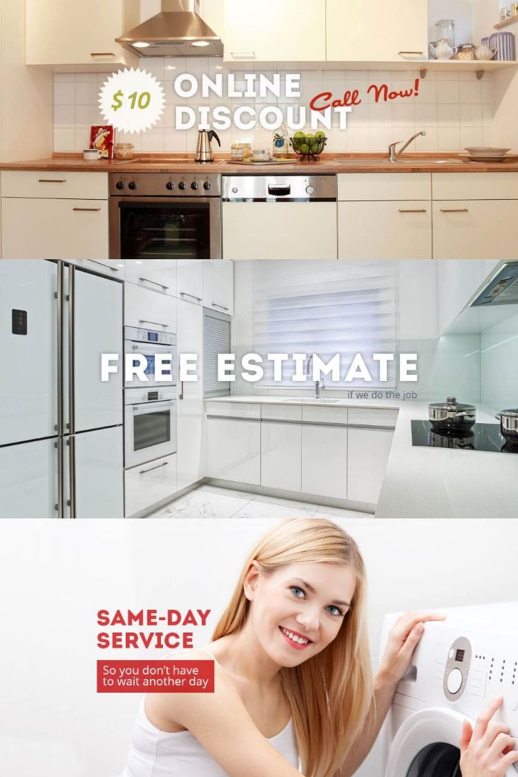 As a centrally-based Grand Prairie, TX appliance repair service provider, it's our mission to provide quick and effective repair help for our fellow locals. We've been working with personal and professional clients from all over the city and its surrounding regions. Our stress-free assistance begins with a service call. We'll quote you for the repair and erase this diagnostics charge if you follow through. Your repair is just a call away, reach us at (817) 383-2630. Appliance Repair Service, Appliance Parts, Home Appliances, Grand Prairie, Chula Vista, Servicemen, Call, Stress Free, Labor