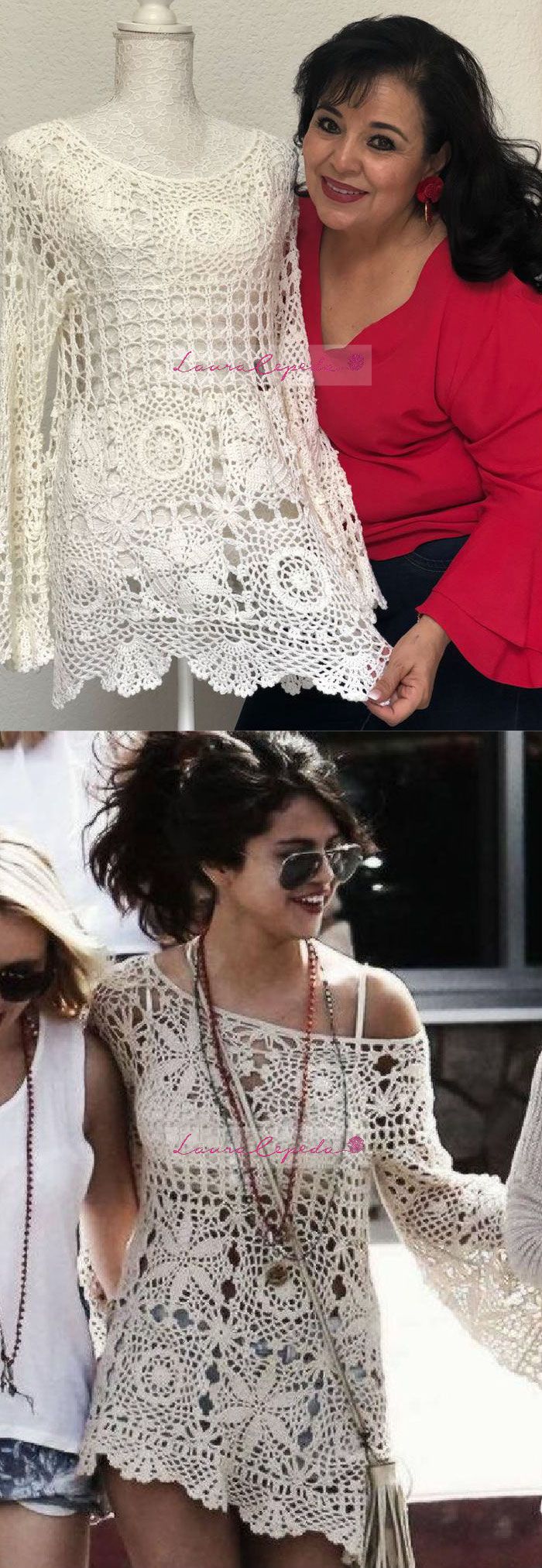 Pin de lucy bend en laura cepeda | Blusas, Tejidos y