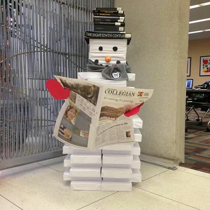 paper and book snowman libros pinterest bibliotecas warner christmas tree pin