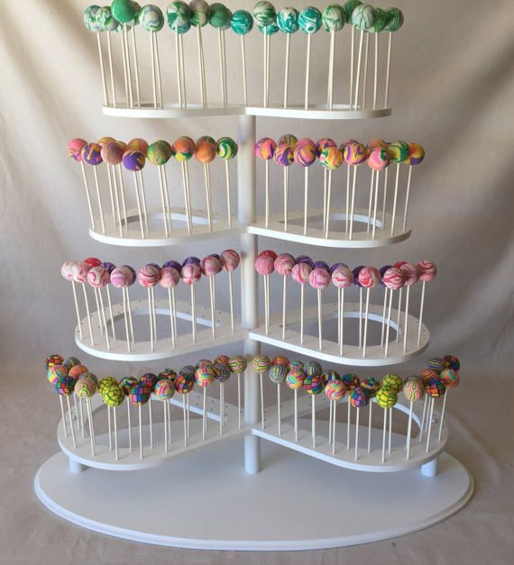 Unique Cake Stands, Cake Pop Stands, Cake And Cupcake Stand, Love Cake, Cupcake Cakes, Buffet Display, Dessert Display, Food Display, Retail Display
